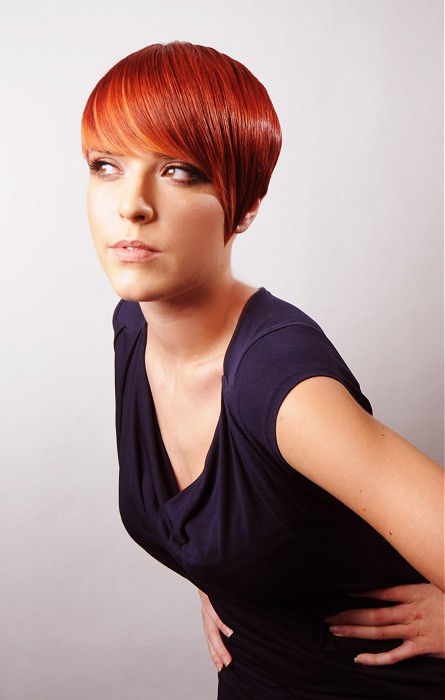 Pierre Alexandre short red Hairstyles